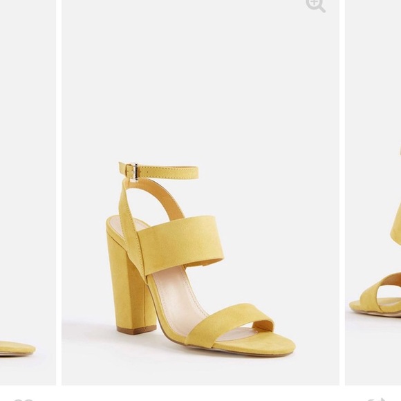 JustFab Shoes - yellow/ mustard shoes